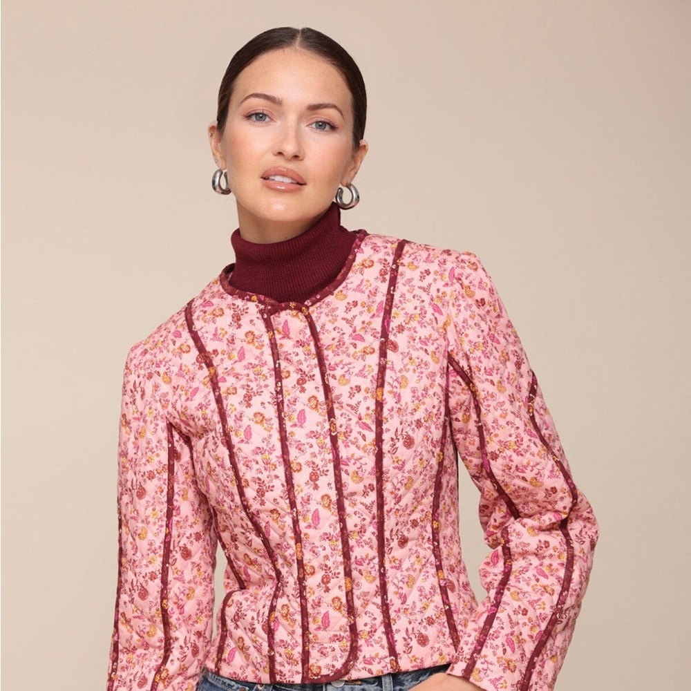Anthropology Quilted Jacket